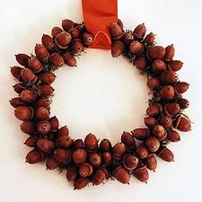 Acorn wreath